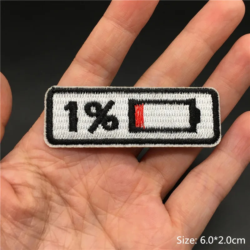 Cartoon Badges Clothes Embroidery Patch Applique Diy Sewing Decorative Ironing Patches For T-Shirt Stripes Clothing Stickers