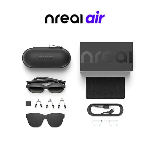 Xreal Air Smart AR Glasses Xreal Foldable Support DP Video1080P Football Micro OLED 3D Giant AR Space Smart Glasses